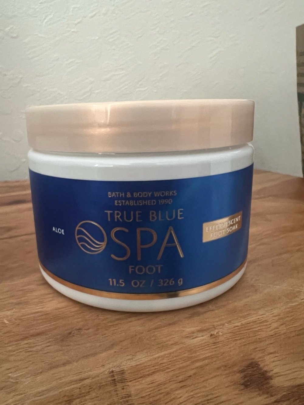 Bath & Body Works True Blue Spa Foot Soak